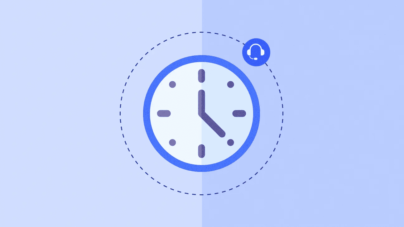 Support behind you around the clock