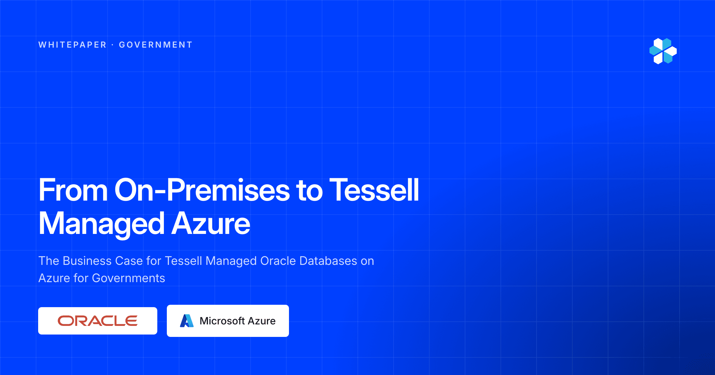 On-Premises to Tessell Managed Azure: The Government Oracle TCO Business Case