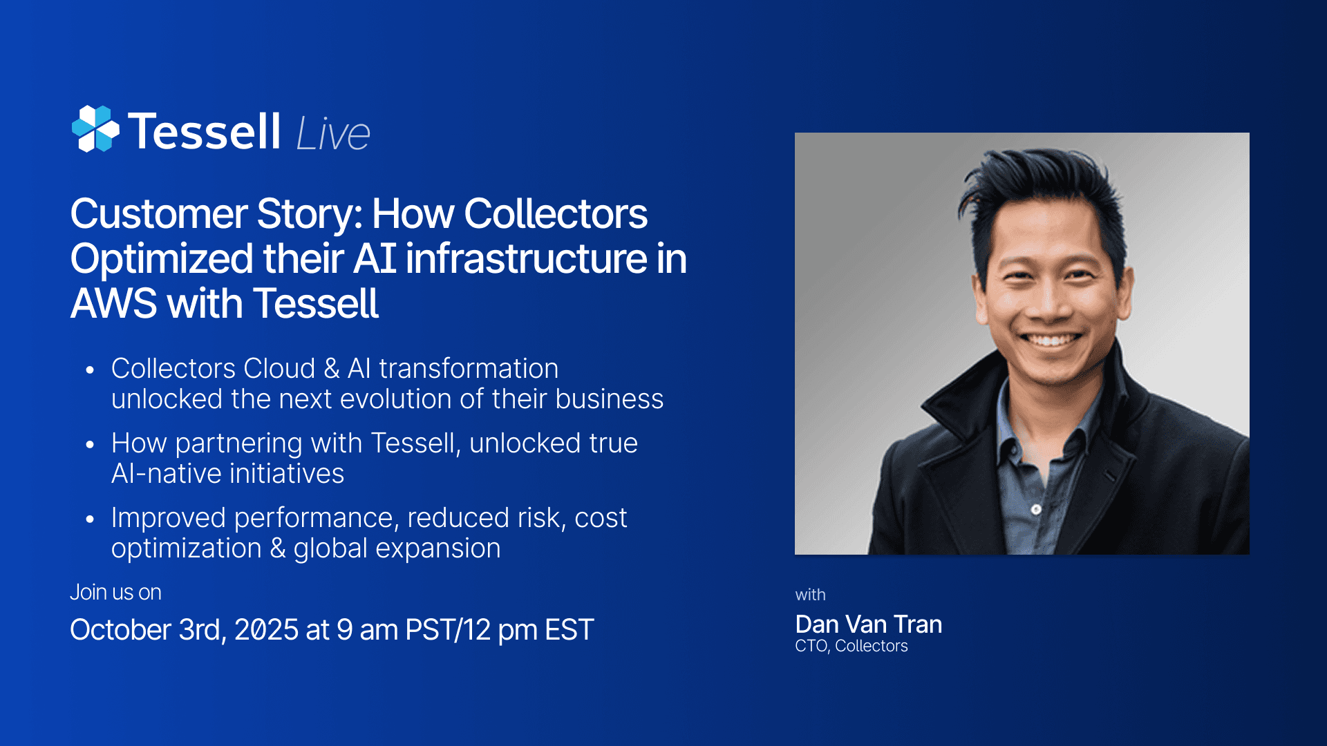 Customer Story: How Collectors Optimized their AI infrastructure in AWS with Tessell